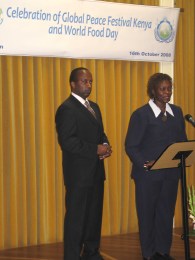 Joseph Mingala and Doreen Oganga